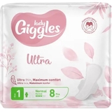 Гігієнічні прокладки Giggles Lady Ultra Normal 1, 4 крапли, 8 шт. - Pampik