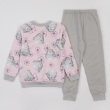 Піжама утеплена Ляля К3ФТ118 К3ФТ143 К3ФТ152 К3ФТ153 футер 158 Рожевий (1072891.11844633) - Pampik - 2