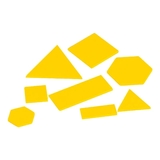 Уцінка. Навчальний набір Gigo Логічні блоки Дьєнеша, 60 шт. (1027) - Pampik - 4