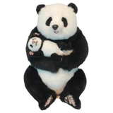 М'яка іграшка Hansa Панда з малюком, 52 см (6609) - Pampik