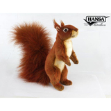 Мягкая игрушка Hansa Рыжая белка, 22 см (84079) - Pampik - 2