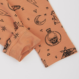 Лосини Garnamama Lasting leggings 152 Бежевый Черный (1062734.1353388) - Pampik - 5