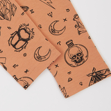 Лосини Garnamama Lasting leggings 164 Бежевий Чорний (1062736.1353388) - Pampik - 4