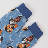 Пижама утепленная Ляля К3ФТ118 104 Синий (1073128.8038014) - Pampik - 8