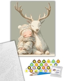 Картина по номерам ArtCraft Рядом с другом 40х50 см (10152-AC) - Pampik