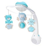 Музичний мобіль із проектором Infantino 3 в 1 блакитний (004896I) - Pampik - 3