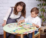 Навчальний набір Vladi Toys Властивості та ознаки з магнітною дошкою (VT5412-03) - Pampik - 2