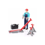 Фигурка Bruder Автомеханик 11 см с инструментами (62100) - Pampik