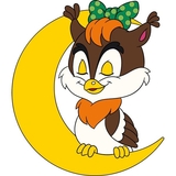 Детская раскраска ArtCraft Совенок 25х30 см (15113-AC) - Pampik