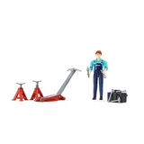 Фигурка Bruder Автомеханик 11 см с инструментами (62100) - Pampik - 2