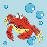 Картина за номерами ArtCraft Краб 30х30 см (15098-AC) - Pampik