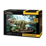 Пазл 3D CubicFun National Geographic Dino Тиранозавр Рекс, 52 елементи (DS1051h) - Pampik