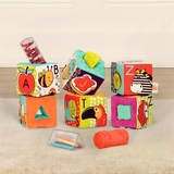 М'які кубики-сортери Battat ABC S2 у сумочці (BX1661Z) - Pampik - 5