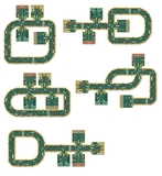 Підлоговий пазл Djeco Автотраса 21 деталь (DJ07162) - Pampik - 5