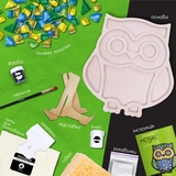 Набор для стеклянной мозаики Mosaaro Сова (MA2004) - Pampik - 4