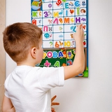 Магнитный алфавит Vladi Toys украинский (VT5555-05) - Pampik - 6