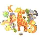 Пазл-гигант Djeco Обезьянка Остин с друзьями 1,3м (DJ07114) - Pampik - 3