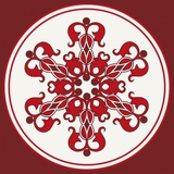 Картина по номерам ArtCraft Круглый орнамент 30х30 см (13043-AC) - Pampik