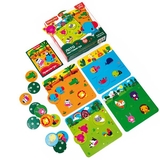 Настольная игра Fisher Price Лото Зверята (VT2910-01) - Pampik - 2