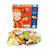 Пазл-гигант Djeco Обезьянка Остин с друзьями 1,3м (DJ07114) - Pampik - 4