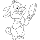 Детская раскраска ArtCraft Зайка 25х30 см (15081-AC) - Pampik - 2