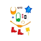 Набор аксессуаров Barbie Зеленый фотоаппарат (GWD98/HJT27). - Pampik