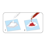 Набор для рисования блестками Djeco Сказочная страна (DJ09409) - Pampik - 3