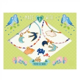 Набор для создания украшений Djeco Браслет дружбы Птицы в небе (DJ00016) - Pampik