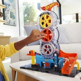 Трек Hot Wheels City Ударные трюки в шиномонтаже (HDP02) - Pampik - 5