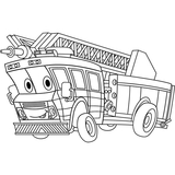 Детская раскраска ArtCraft Машина-спасатель 25х30 см (15071-AC) - Pampik - 2