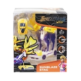 Машинка-трансформер Screechers Wild! S4 L2 Санблейз Стег (EU685202) - Pampik - 8