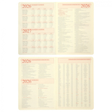 Щоденник Leo Planner Whisky А5, датований 2026, 368 сторінок, коричневий (252670) - Pampik - 9