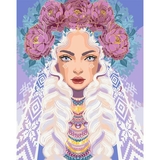 Картина по номерам ArtCraft Пани Пион 40х50 см (10127-AC) - Pampik