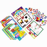 Учебный набор Vladi Toys 3 в 1 Алфавит Математика English (VT5412-04) - Pampik - 6