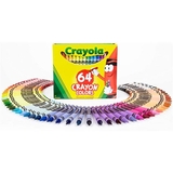 Набор воскового мела Crayola Crayons 64 цвета (52-6448) - Pampik - 10
