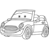 Детская раскраска ArtCraft Машинка для прогулки 25х30 см (15120-AC) - Pampik - 2