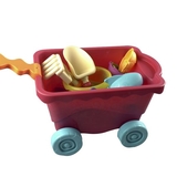 Набір для гри з піском і водою Battat Візок 11 предметів (BX1594Z) - Pampik - 2