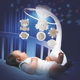 Музичний мобіль із проектором Infantino 3 в 1 сірий (004915I) - Pampik - 2