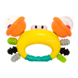 Погремушка Infantino Мистер краб с прорезывателем (304889I) - Pampik