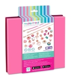 Набір для створення прикрас Make it Real Браслети Рожеве сяйво 27 ел. (MR1722) - Pampik - 2