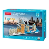 3D пазл CubicFun City Line Лондон (MC253h) - Pampik