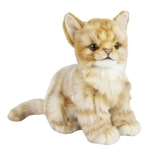 М'яка іграшка Hansa Кошеня жакардове, 19 см (7176) - Pampik