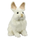 М'яка іграшка Hansa Сніжний кролик, 25 см (7707) - Pampik
