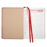 Щоденник Leo Planner Aldento А5, датований 2026, 368 сторінок, червоний (252671) - Pampik - 6