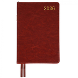Щоденник Leo Planner City А5, датований 2026, 368 сторінок, коричневий (252668) - Pampik
