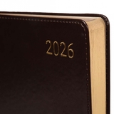 Щоденник Leo Planner Aldento А5, датований 2026, 368 сторінок, темно-коричневий (252673) - Pampik - 3
