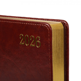 Щоденник Leo Planner City А5, датований 2026, 368 сторінок, коричневий (252668) - Pampik - 3