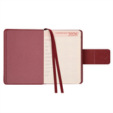 Щоденник Leo Planner Chiara А6, датований 2026, 352 сторінки, бордовий (252705) - Pampik - 8