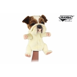 М'яка іграшка на руку Hansa Puppet Британський бульдог, 26 см (8448) - Pampik - 2