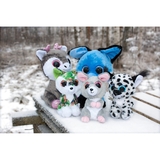 М'яка іграшка Lumo Stars Рись Winter, 15 см (54970) - Pampik - 2